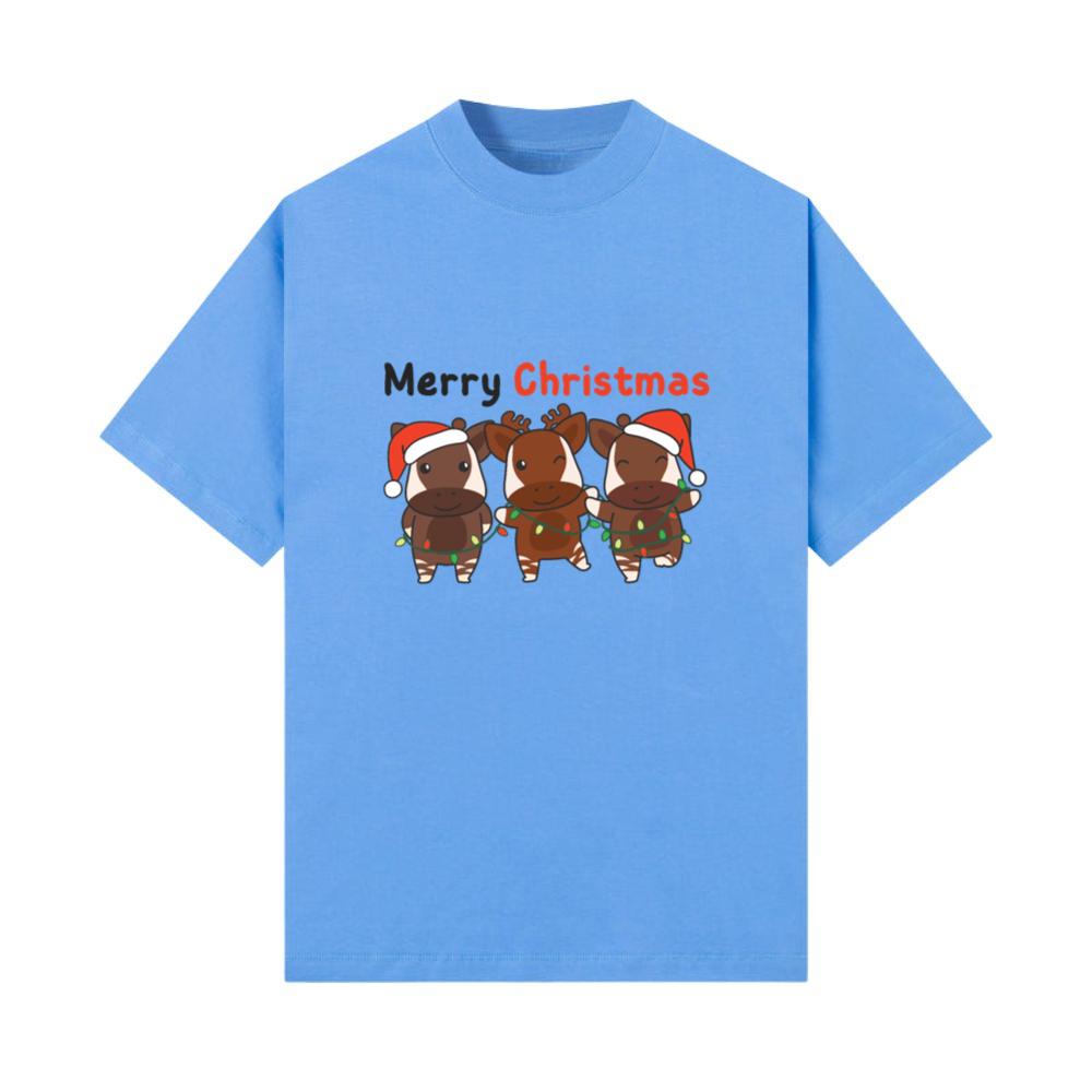 Okapi Christmas Winter Animals Okapi T-Shirt
