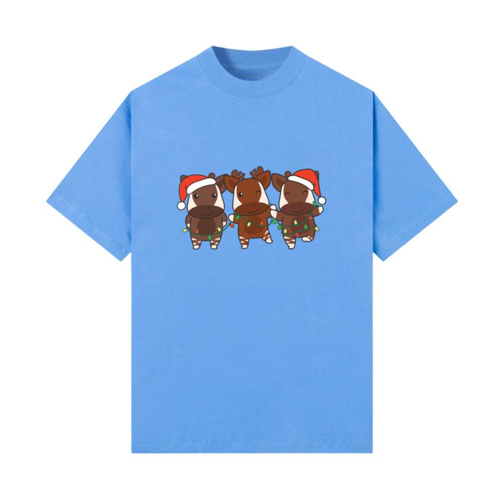 Okapi Christmas Winter Animals Okapi_1 T-Shirt