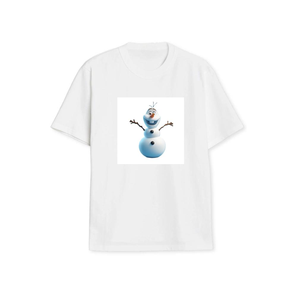 Olaf's Happy Hello in a Frosty Fantasy T-Shirts