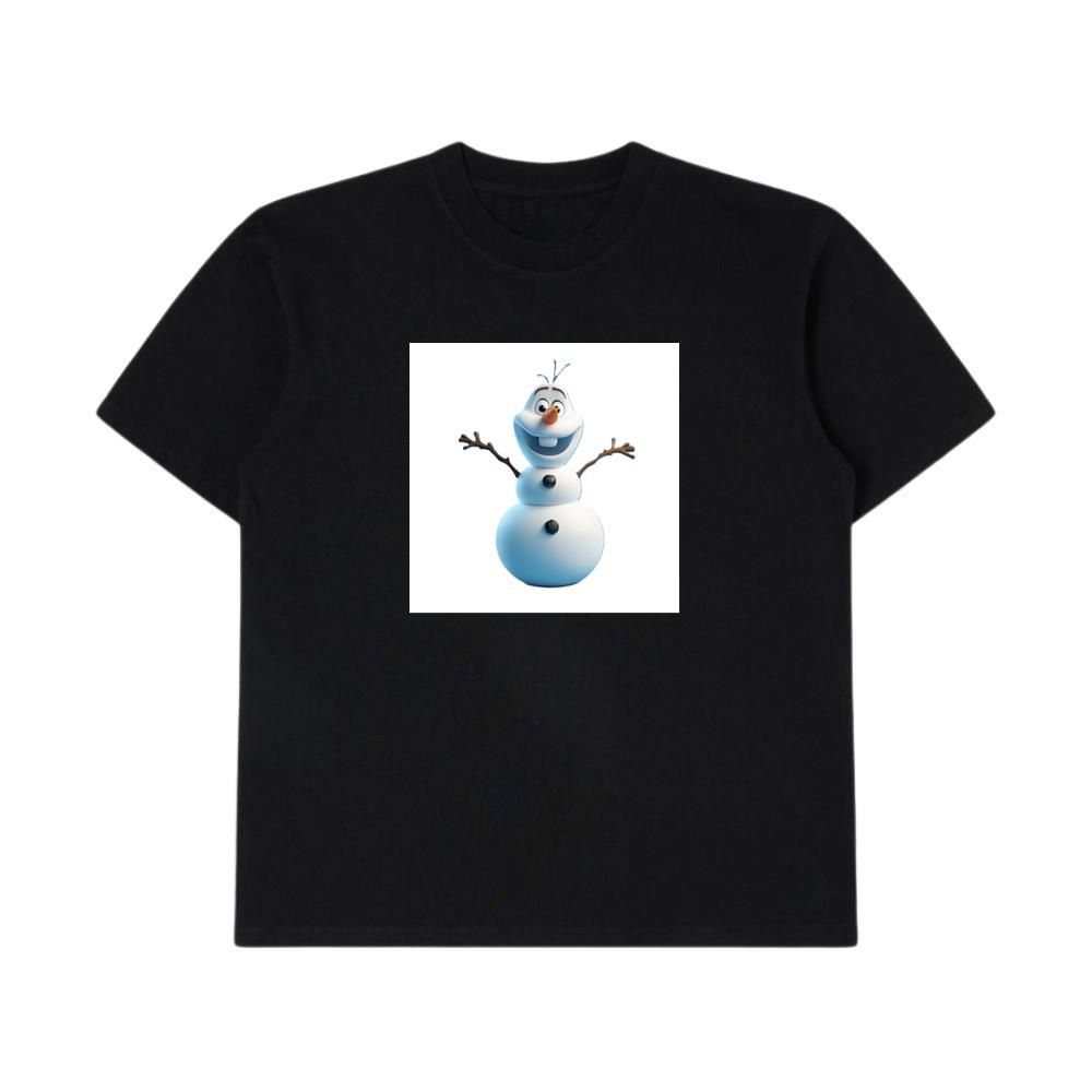 Olaf's Happy Hello in a Frosty Fantasy T-Shirts