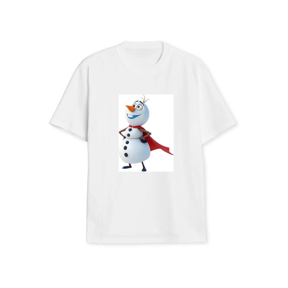 Olaf's Heroic Pose with a Warm and Winning Grin T-Shirts