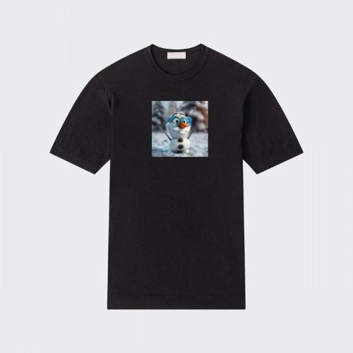 Olaf's Joyful Gaze Through Blue-Tinted Lenses T-Shirts