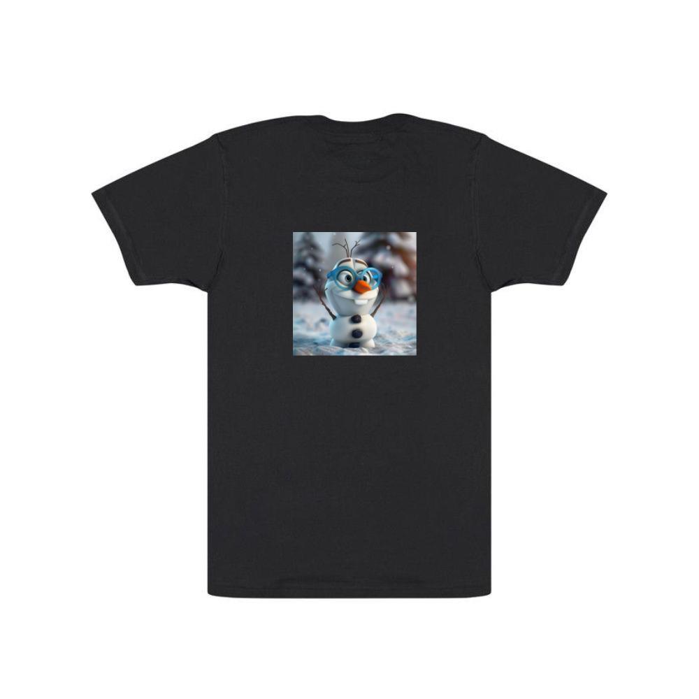 Olaf's Joyful Gaze Through Blue-Tinted Lenses T-Shirts