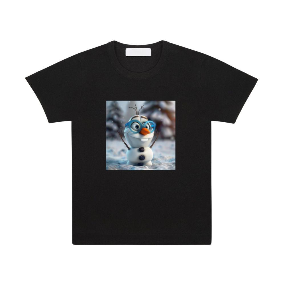 Olaf's Joyful Gaze Through Blue-Tinted Lenses T-Shirts