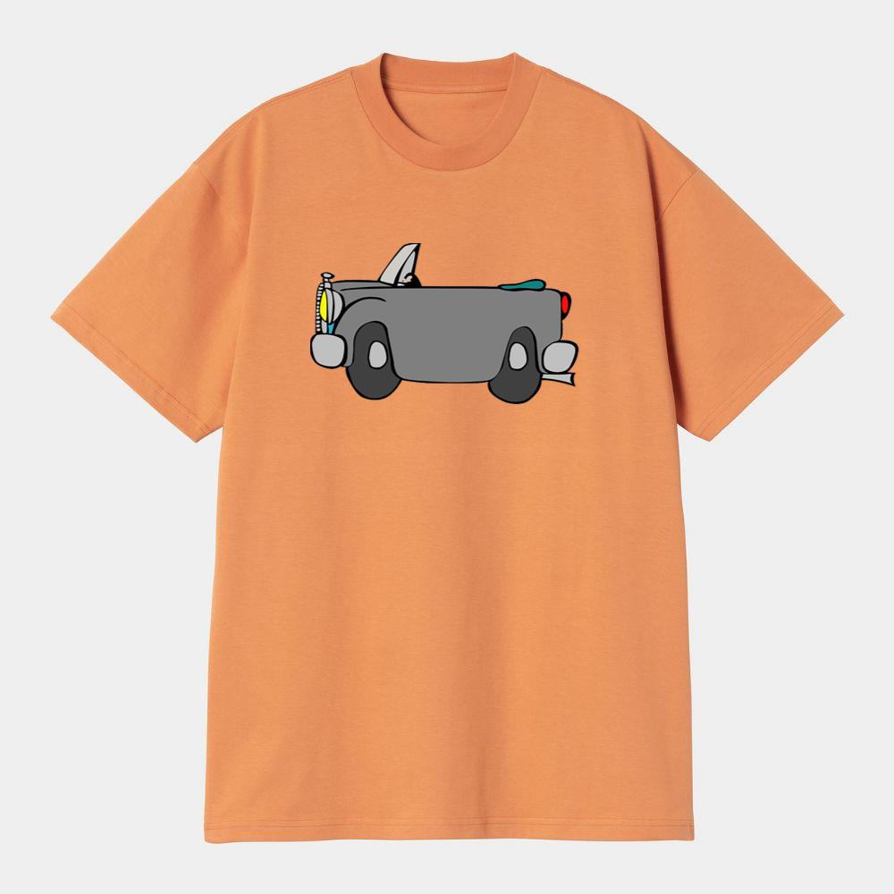Old Gray Cartoon Convertible Car T-Shirts