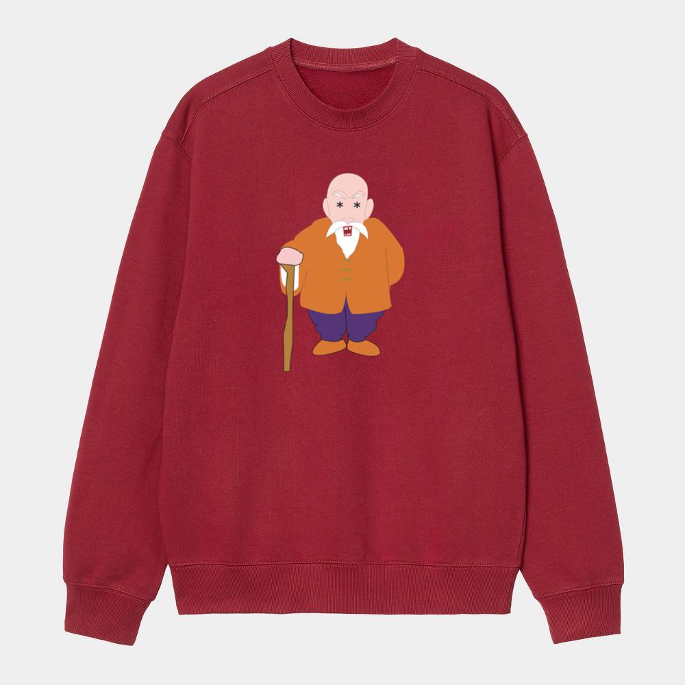 Old Man with Beard Sweatshirt