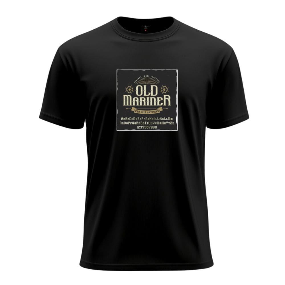 Old Mariner with Ship Wheels T-Shirts