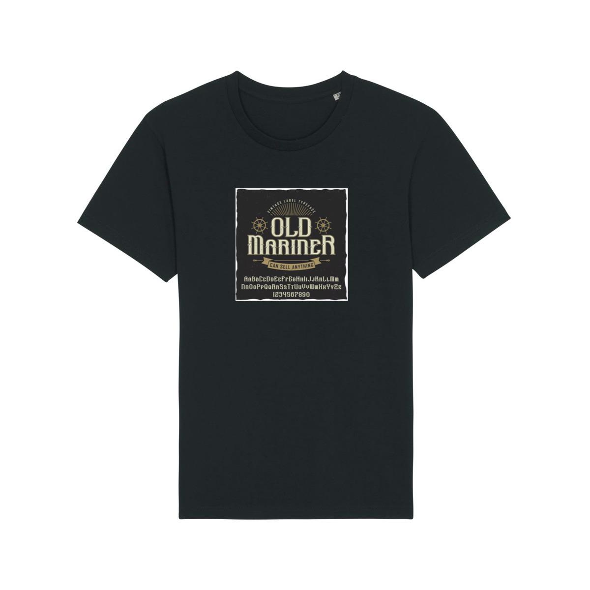 Old Mariner with Ship Wheels T-Shirts