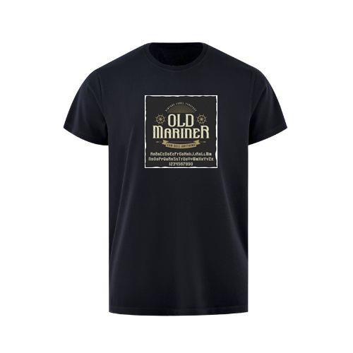Old Mariner with Ship Wheels T-Shirts