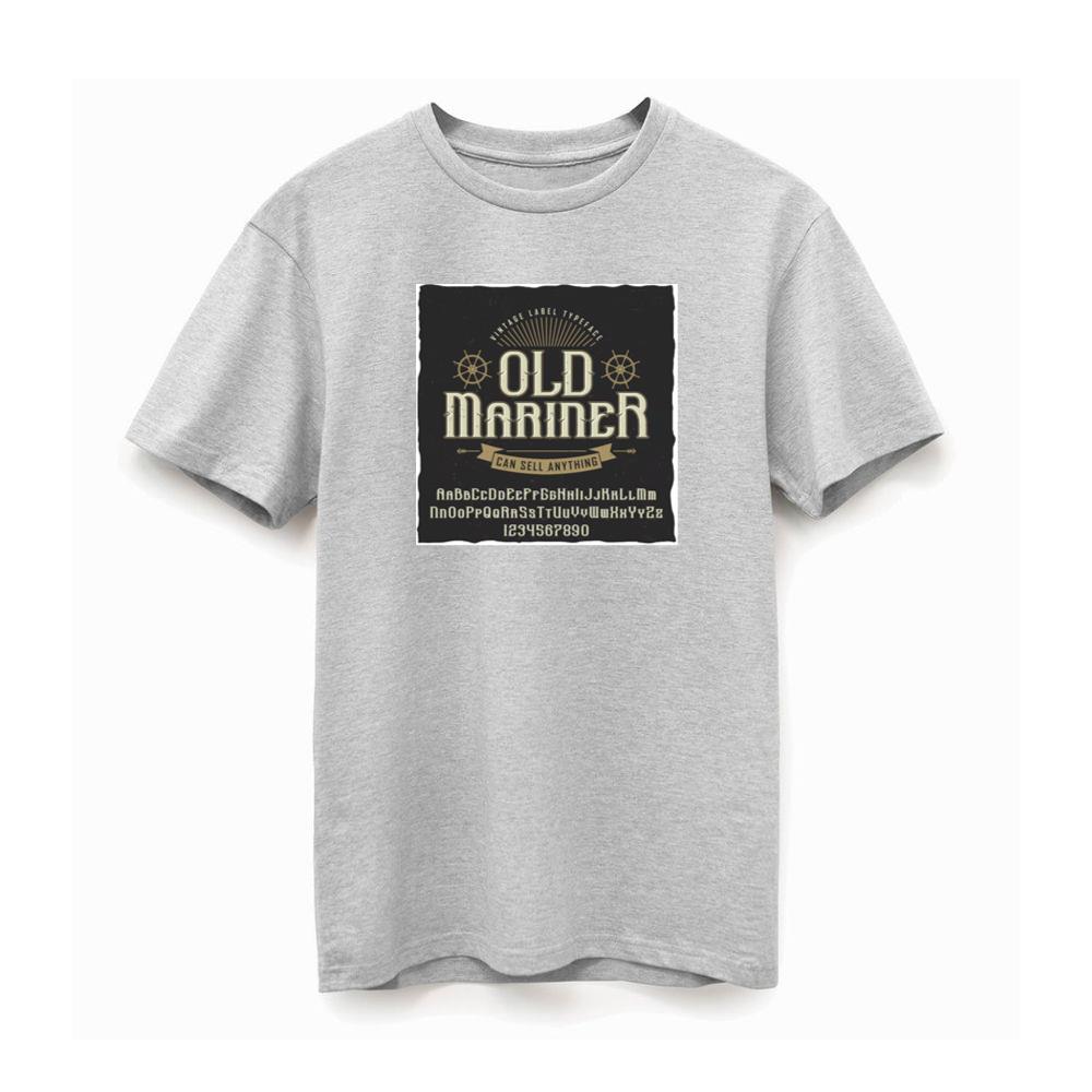 Old Mariner with Ship Wheels T-Shirts