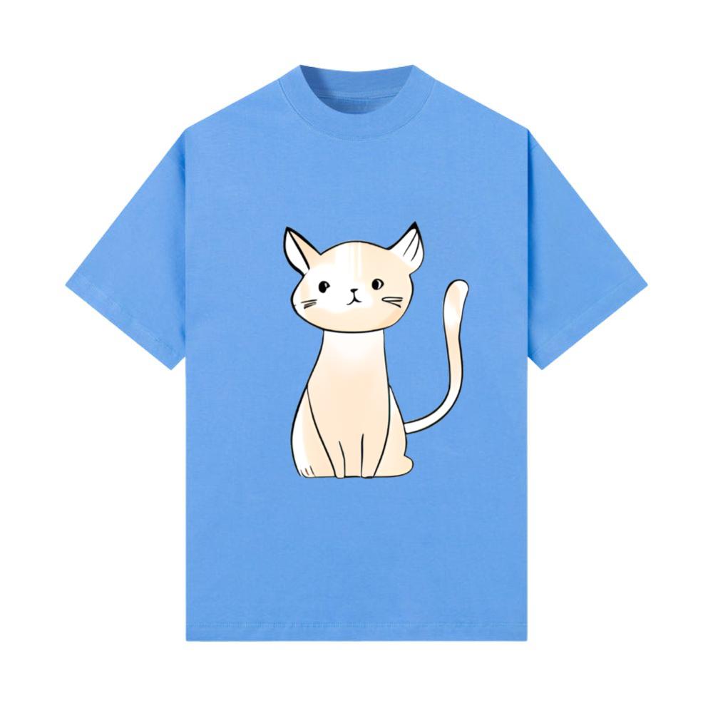orange anime cat manga pet T-Shirt