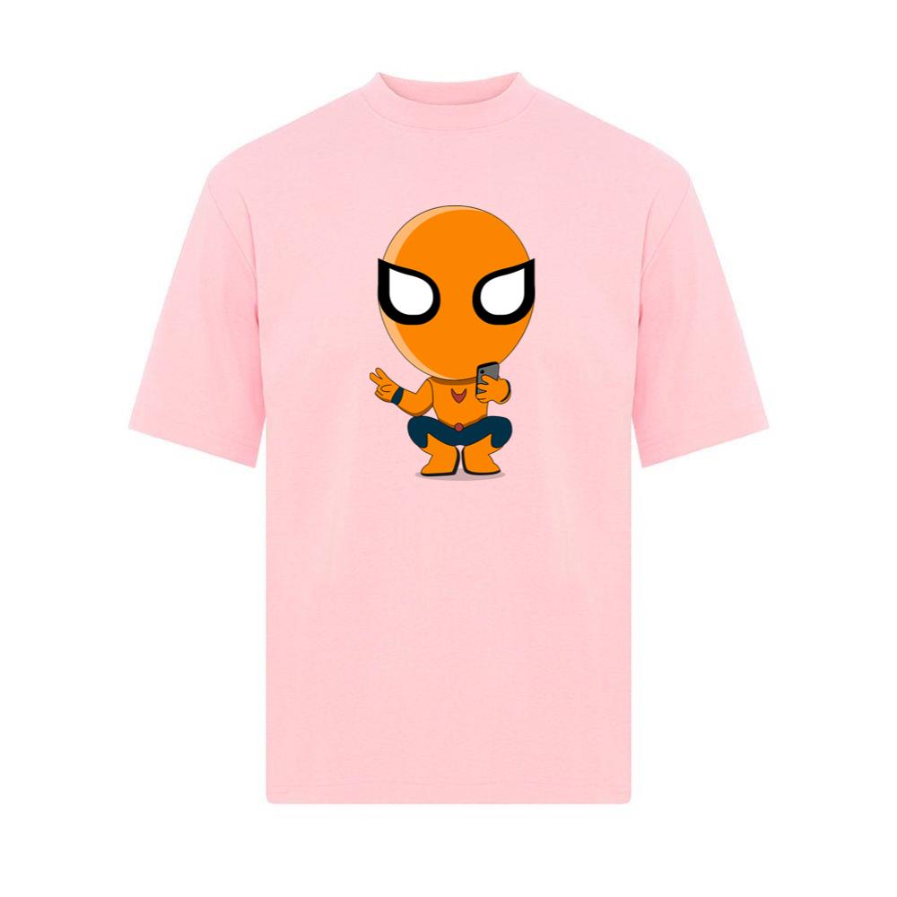 Orange Hero Taking Selfie T-Shirts
