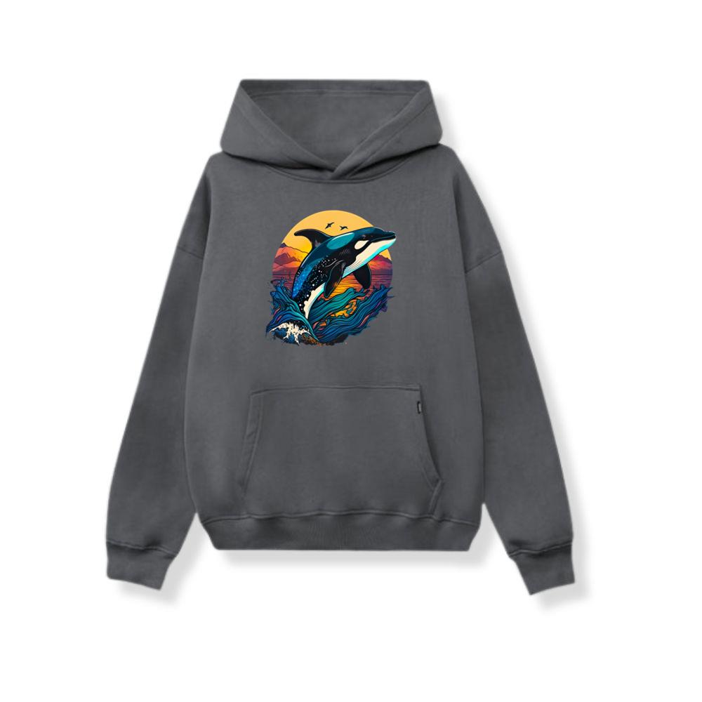 Orca Ocean Whale Animals_1 Hoodies Orca Ocean Whale Animals_1 Hoodies