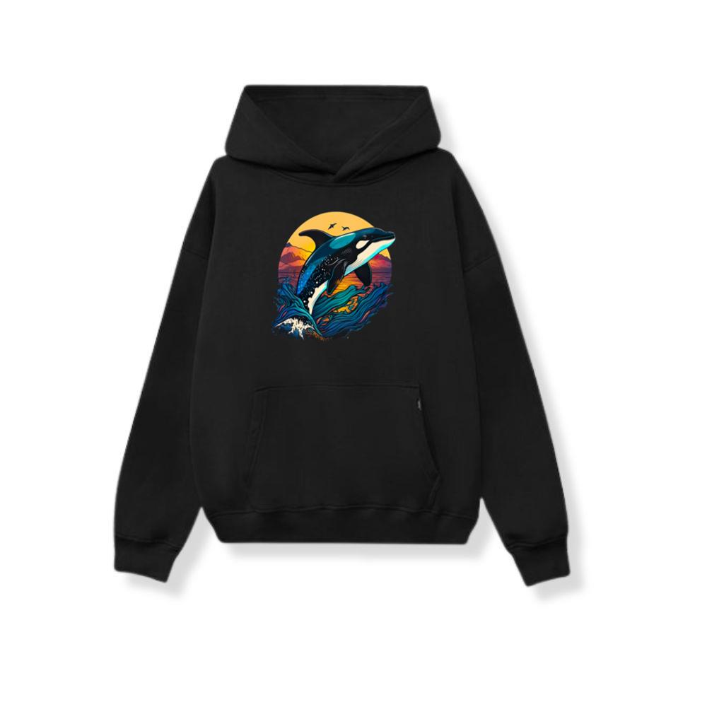 Orca Ocean Whale Animals_1 Hoodies Orca Ocean Whale Animals_1 Hoodies