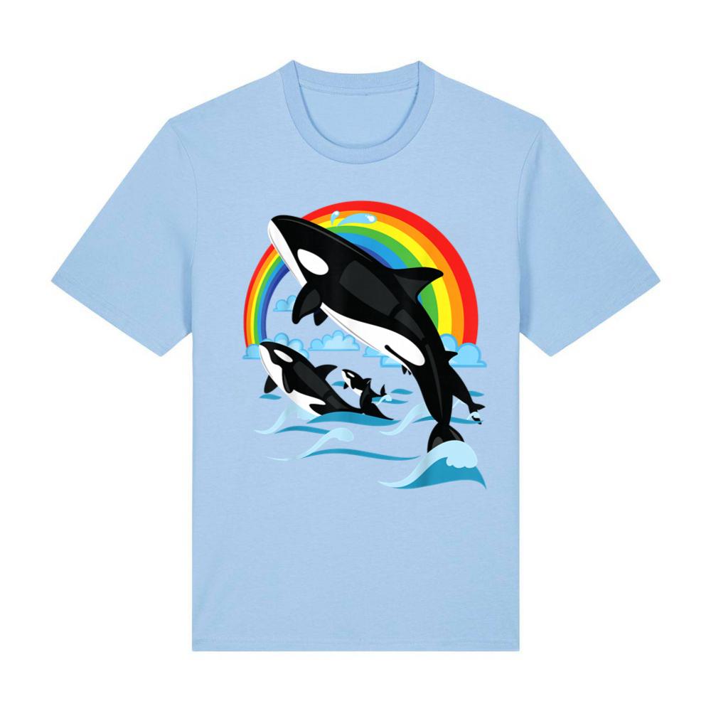 Orca Whale Jumping. Orcas Whale Watching for Men Women Kids T-Shirt