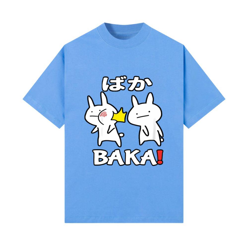 Otaku Japan Anime Baka Rabbit Slap T-Shirt