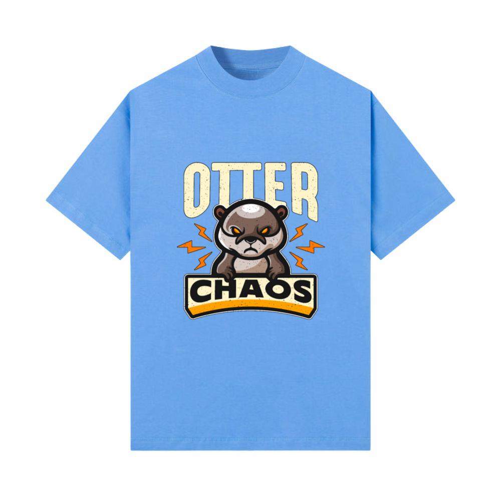 Otter Chaos Otter Breeding Animal Lovers Breeder T-Shirt