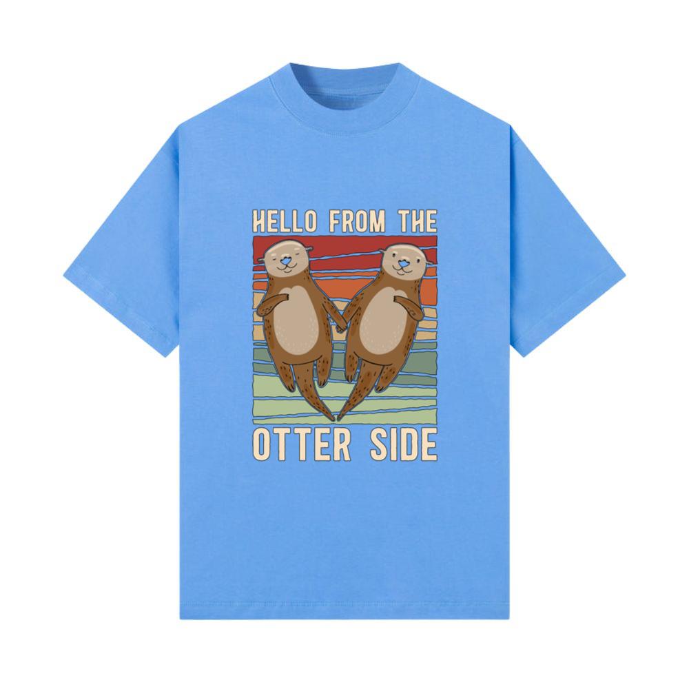 Otter Hello From The Otter Side Animal Welfare T-Shirt