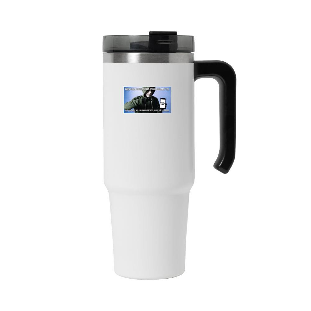 Outsmarted Brother Meme Tumbler