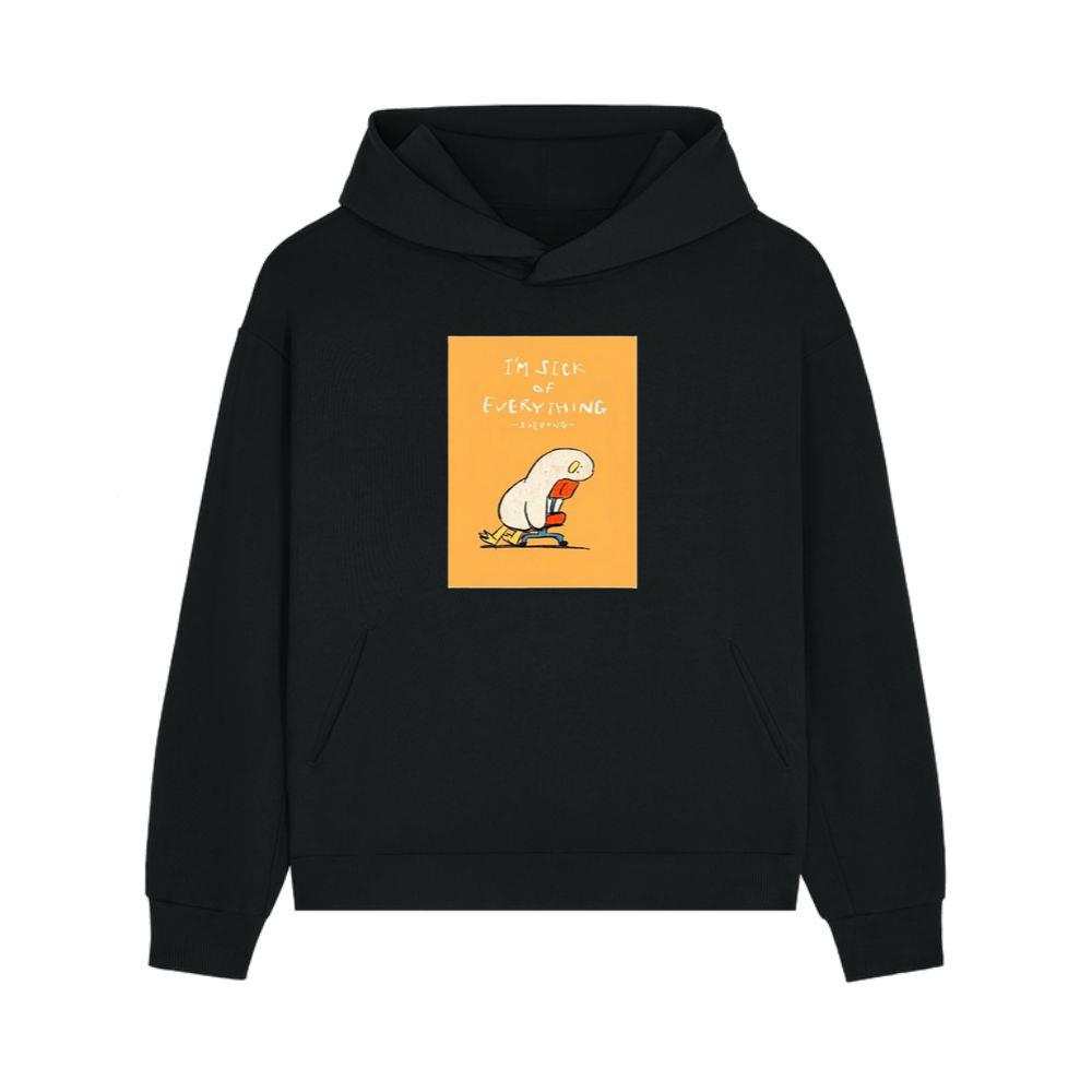 Overwhelmed Duck Hoodie