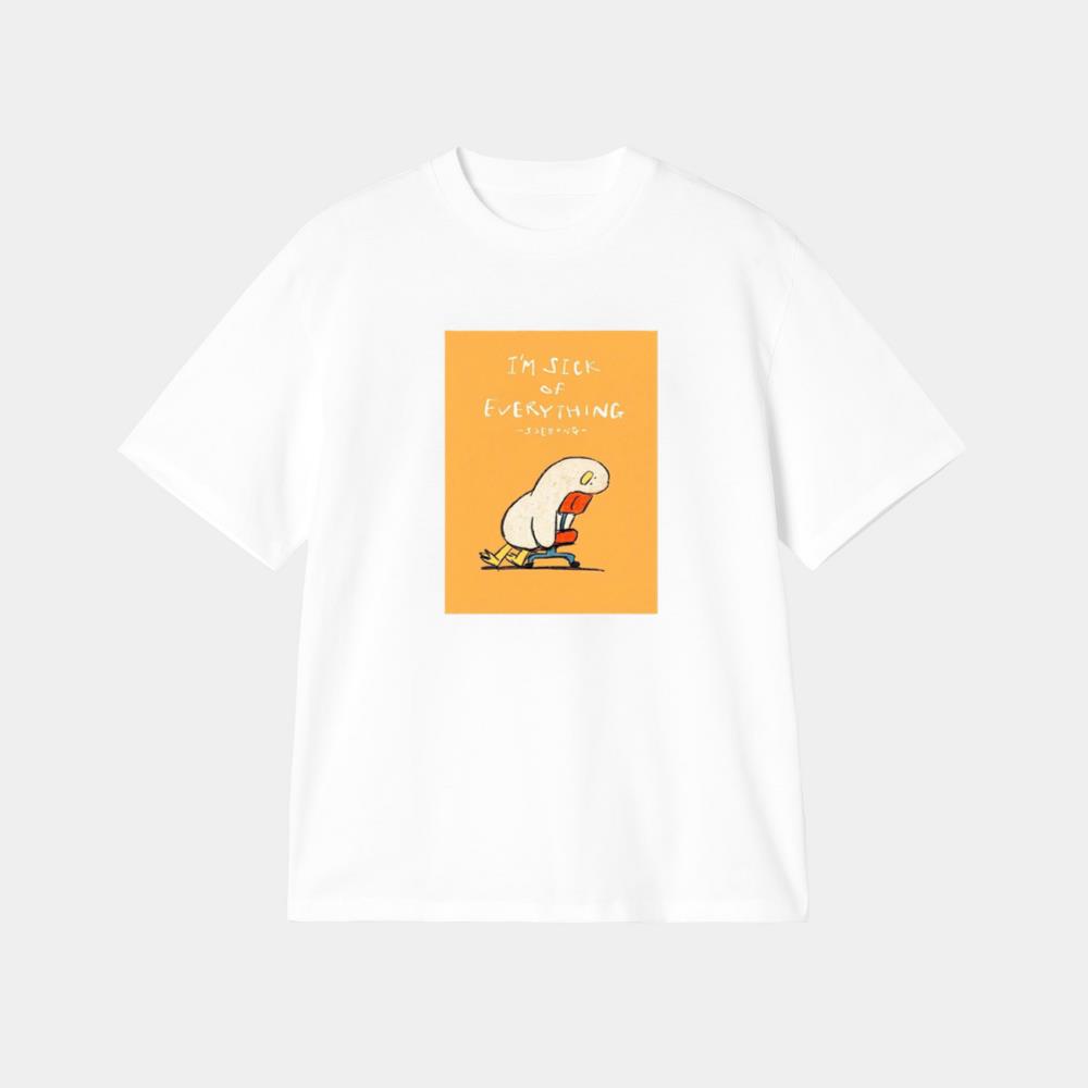 Overwhelmed Duck TShirt Unimaxsports