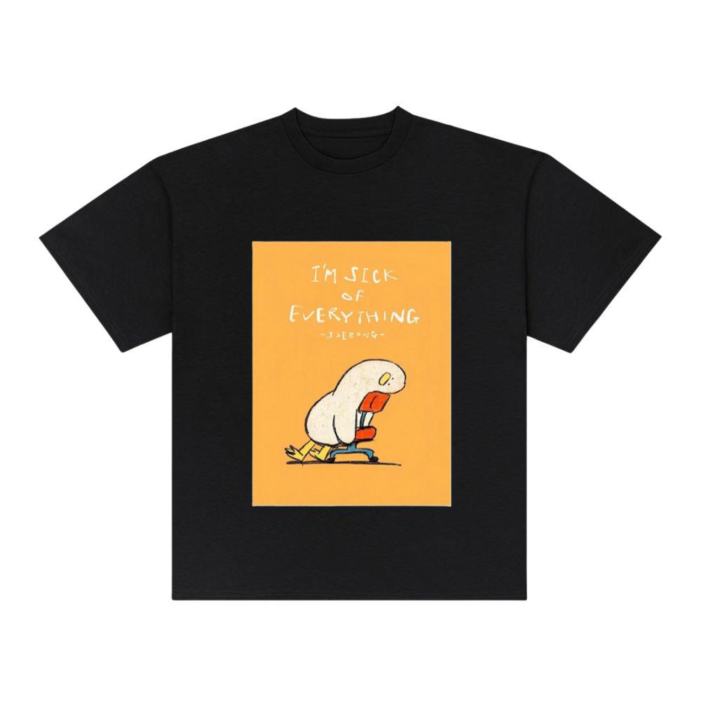 Overwhelmed Duck T-Shirts