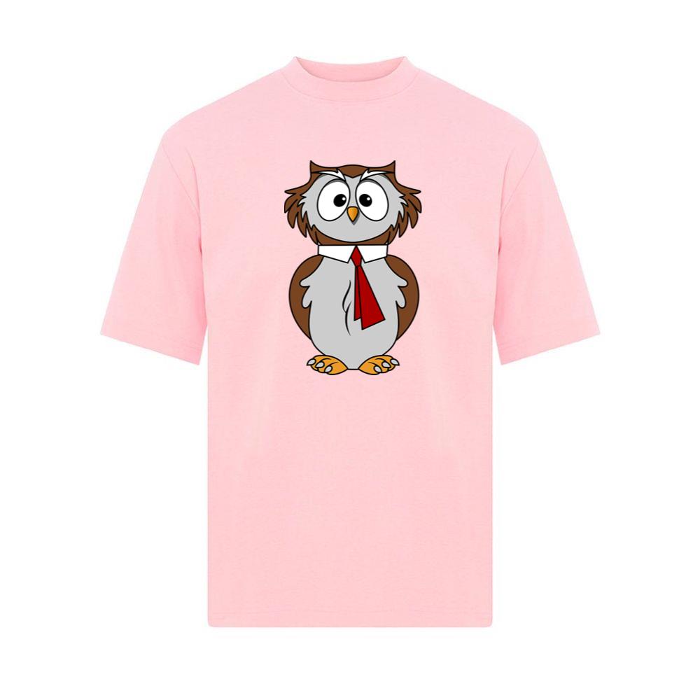 Owl Wearing Red Business Tie T-Shirts