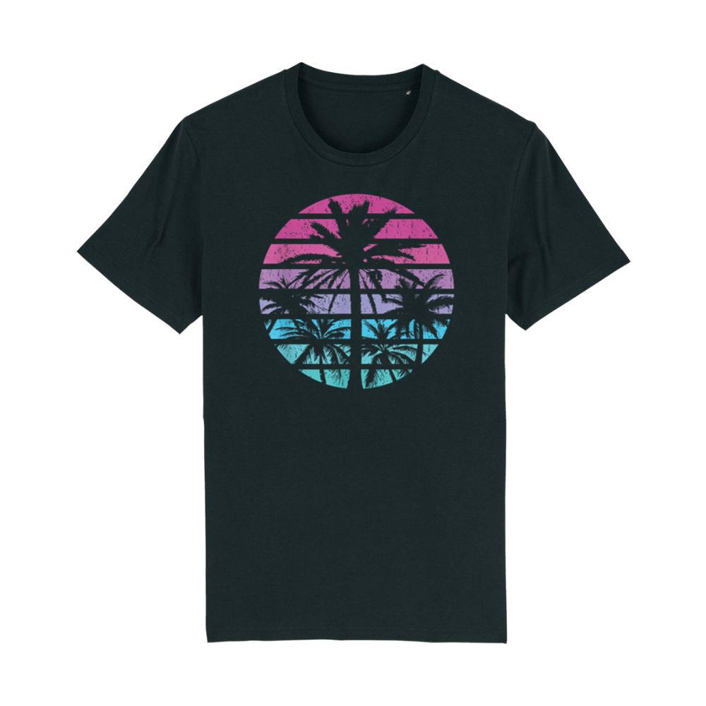 Palm Tree Retro Sunset Summer Beach Vintage Tropical Graphic Men Women Girls Kids T-Shirt 