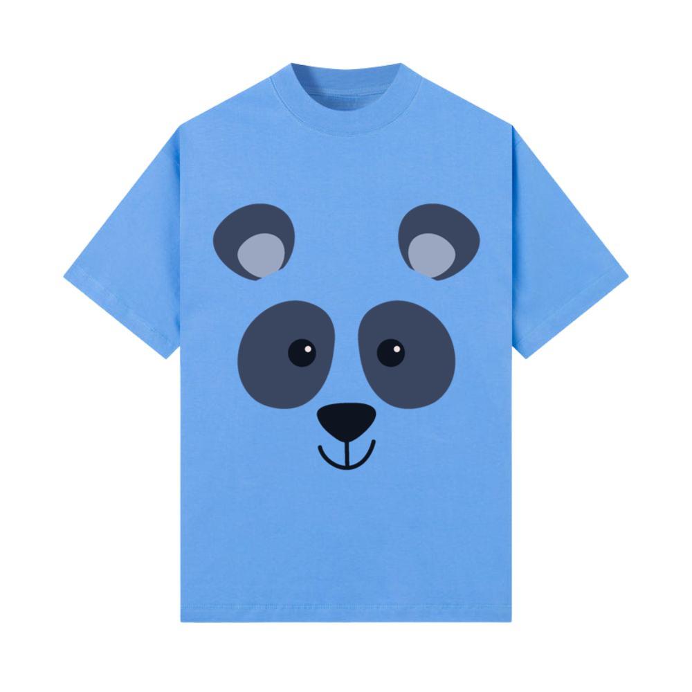 Panda Bear Halloween Costume Simple Jungle Animal T-Shirt