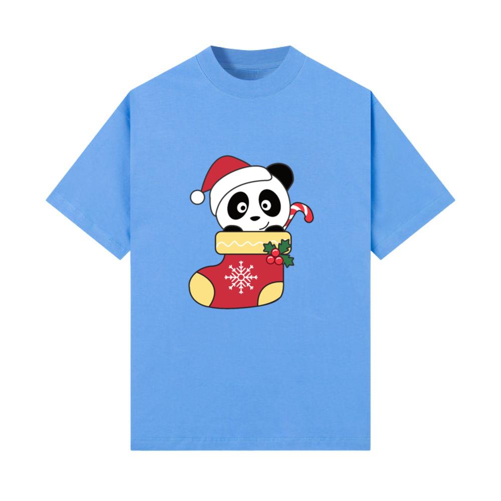 Panda Christmas Snow Winter Animals Pandas T-Shirt