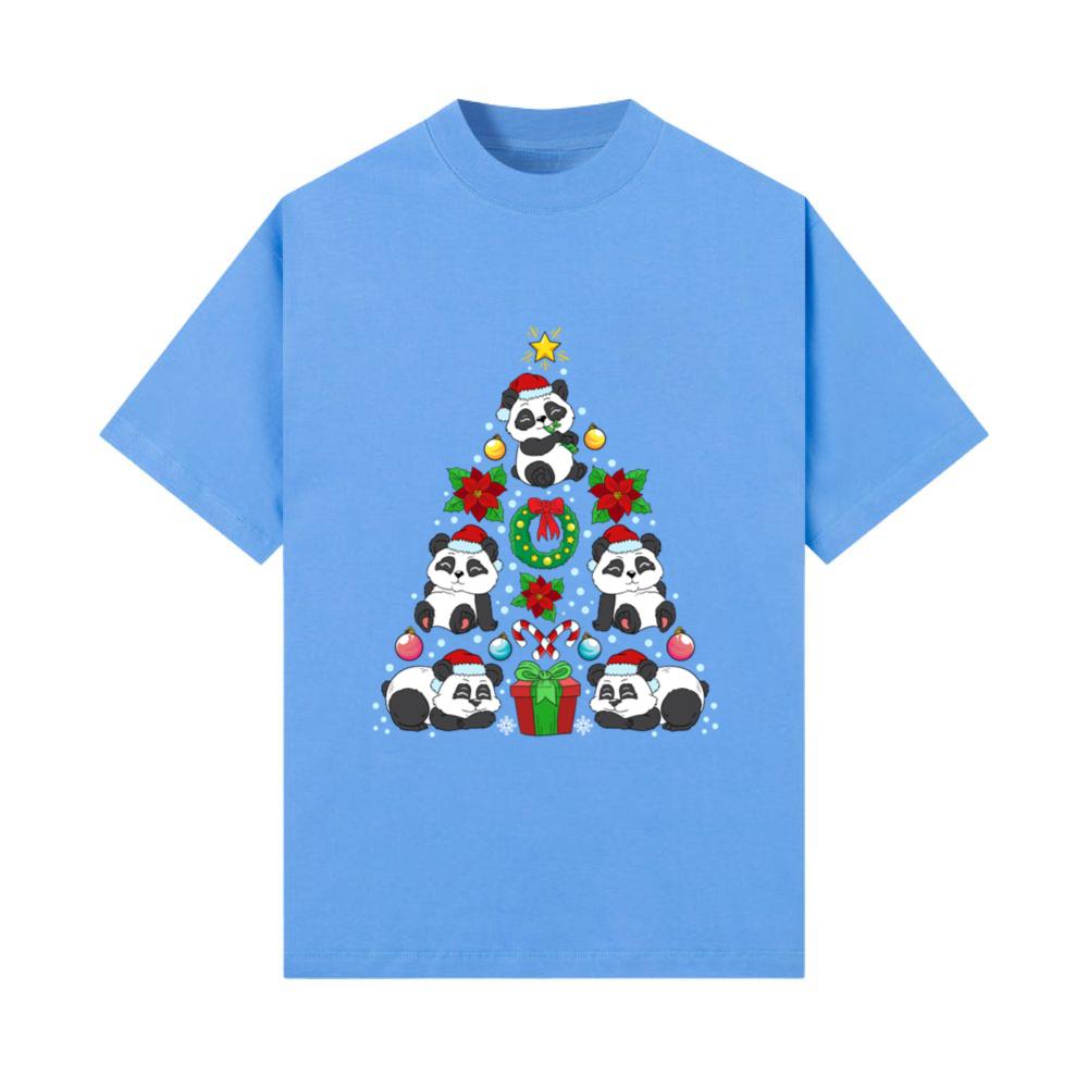 Panda Christmas Tree Animal T-Shirt