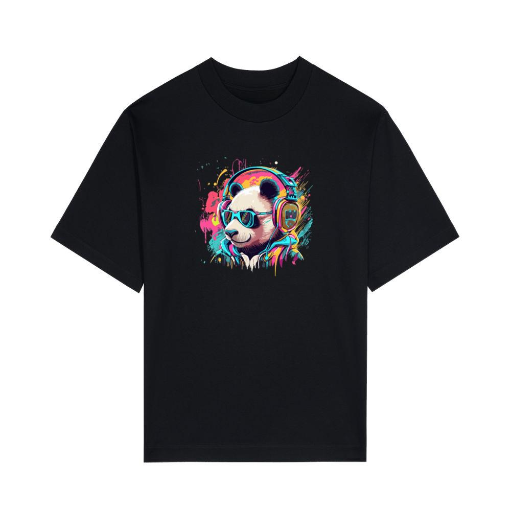 Panda Colourful Vintage T-Shirts