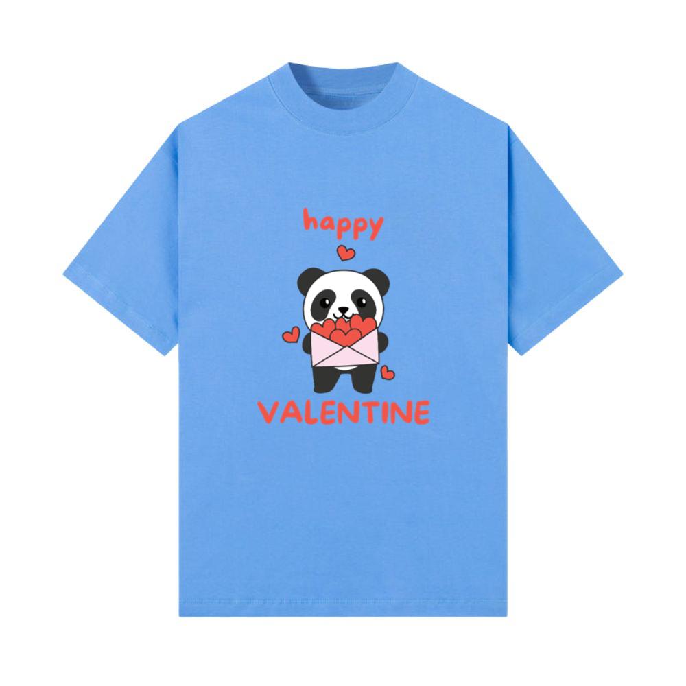 Panda For Valentine's Day Cute Animals With Hearts_2 T-Shirt