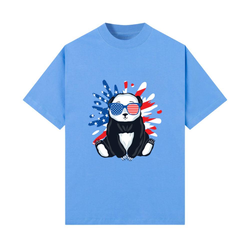 Panda Wildlife Animal Lover Panda Bear USA T-Shirt