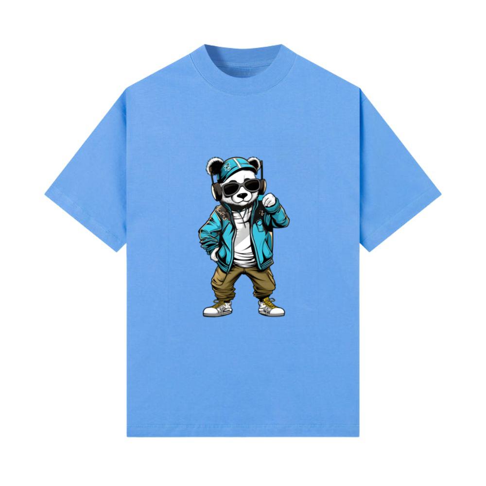 Panda Zoo Animal Dressed In S As Hu T-Shirt
