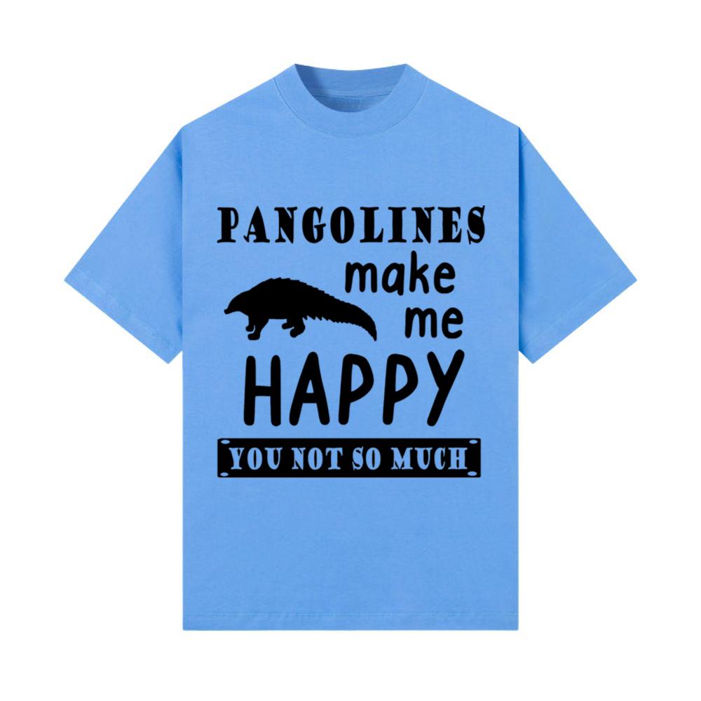 Pangolin Happy Saying Nature Animal T-Shirt