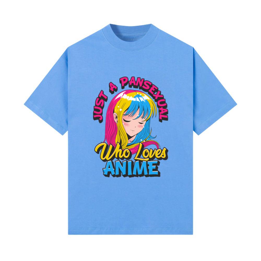 Pansexual Anime Girl Just A Pansexual Who Loves An T-Shirt