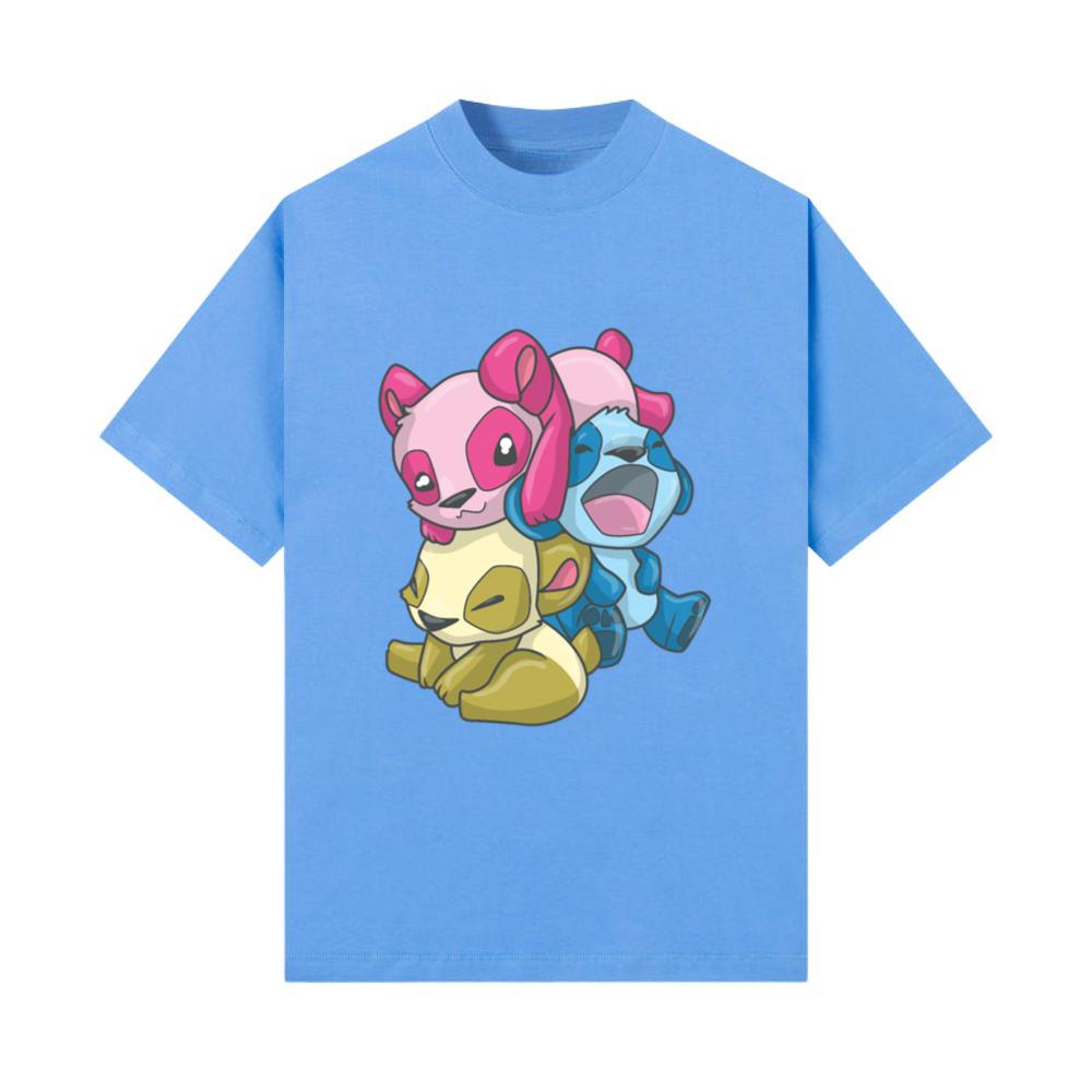 Pansexual Panda, Kawaii Pastel Goth Anime Art Pan T-Shirt