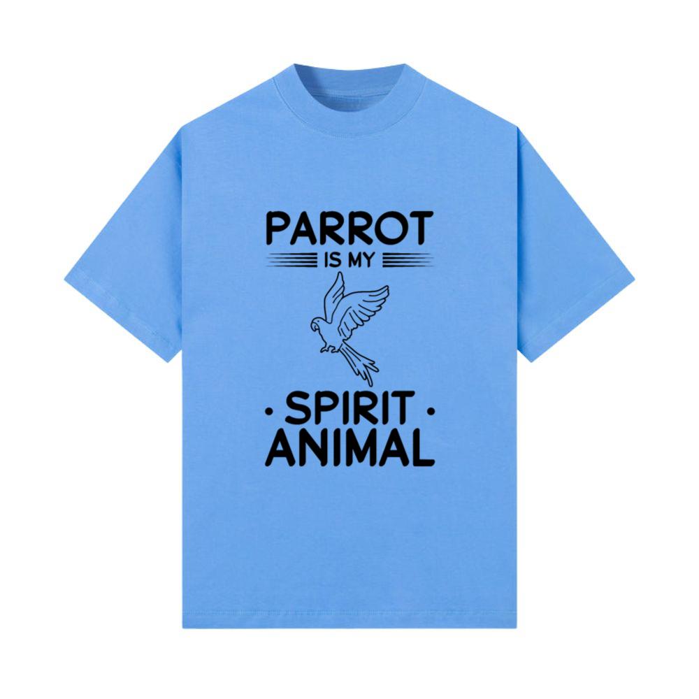 Parrot Is My Spirit Animal Parrot Bird Lover T-Shirt