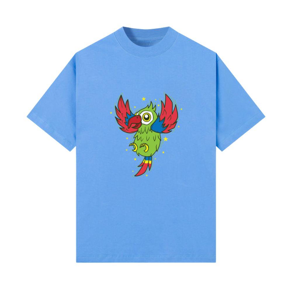 Parrot lands Bird speaking Animal T-Shirt