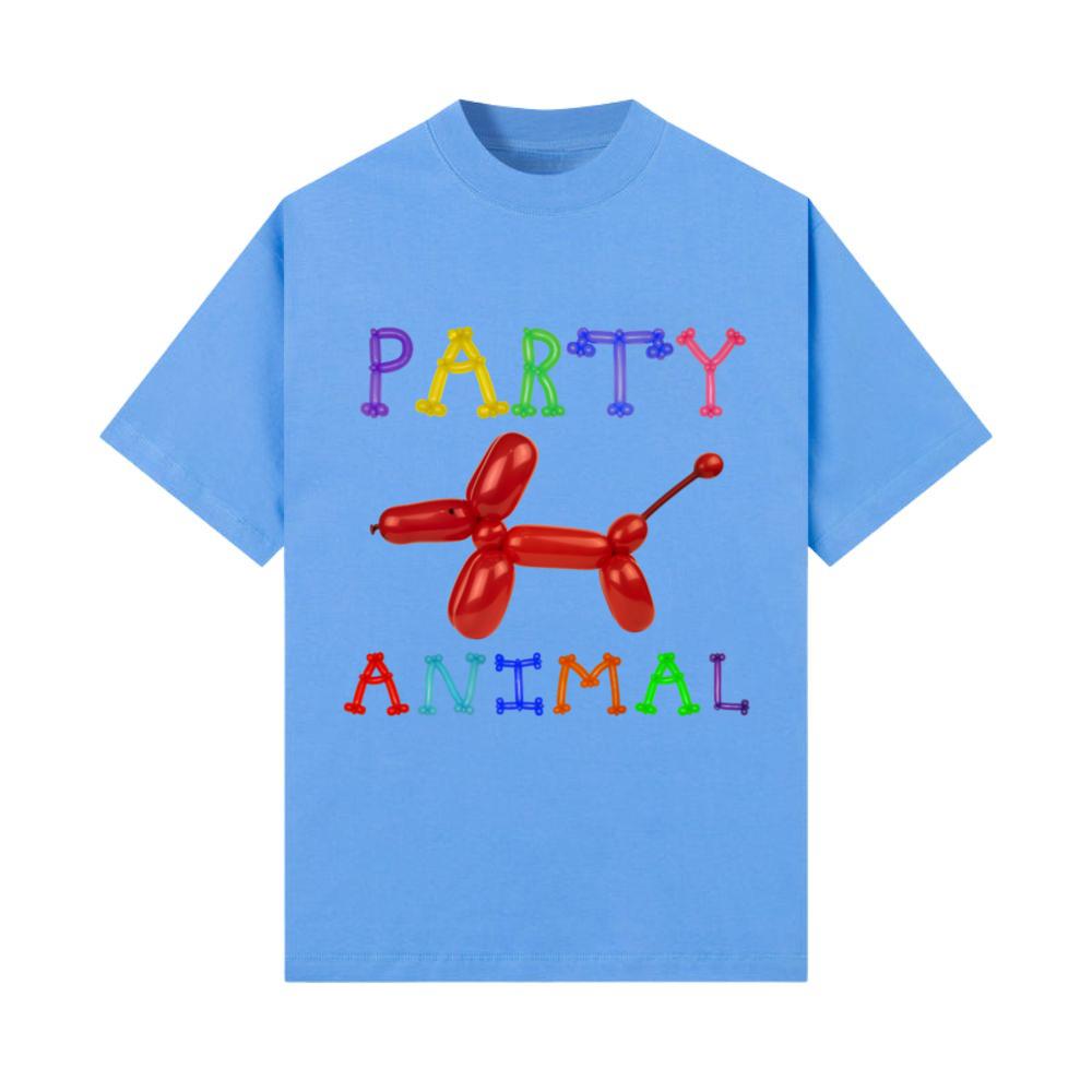 Party Animal balloon letters with balloon dog T-Shirt