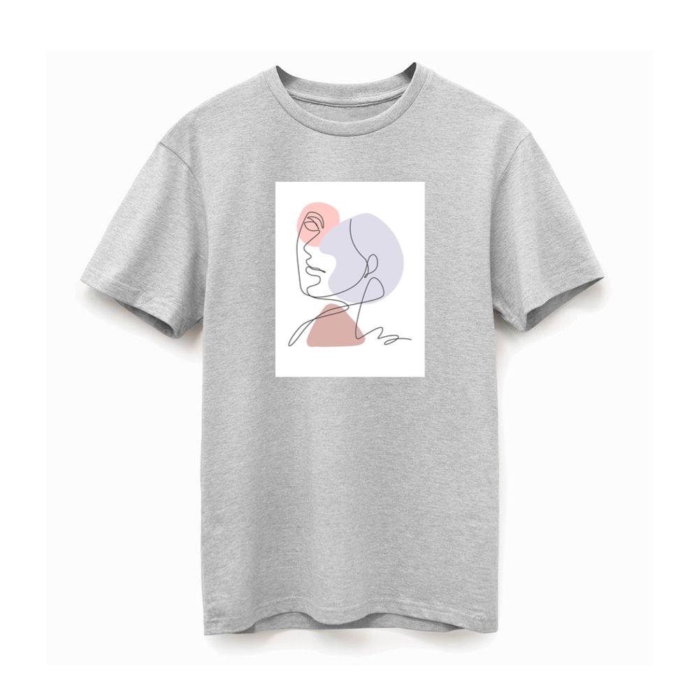 Pastel Face Line Art TShirts Pagetees