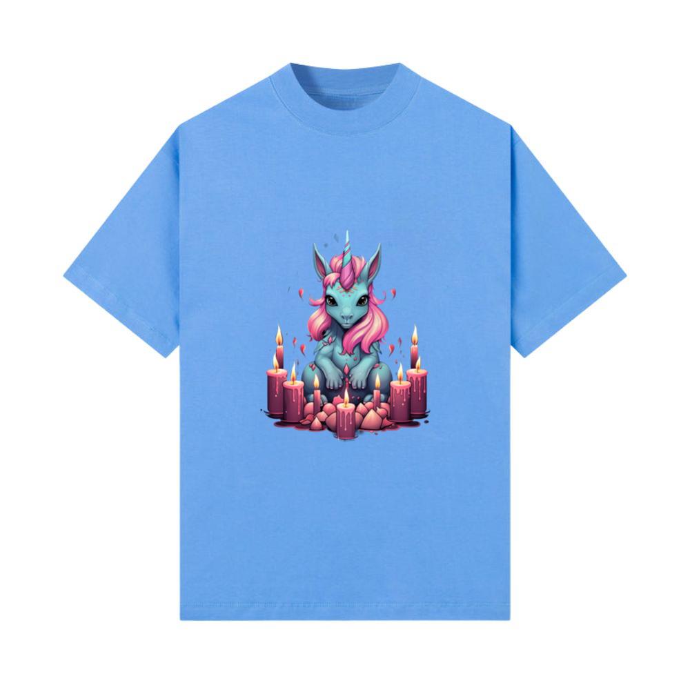 Pastel Goth Creepy Unicorn Kawaii Anime Nu Goth T-Shirt