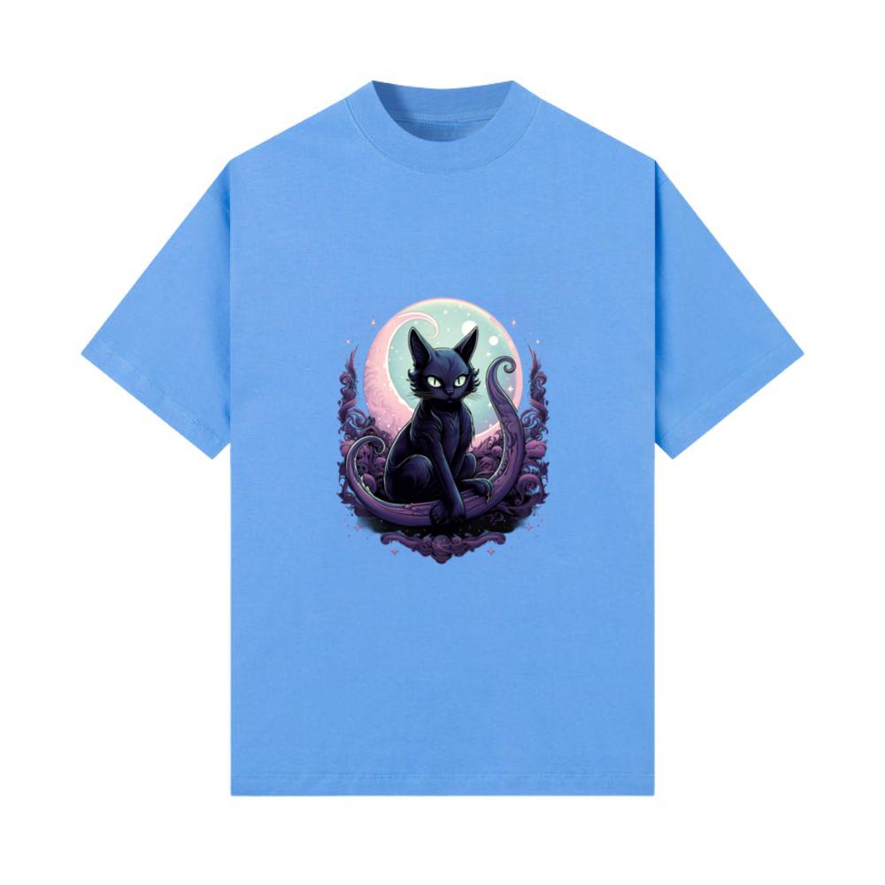 Pastel Goth Creepy Witchy Cat Kawaii Anime Nu_1 T-Shirt