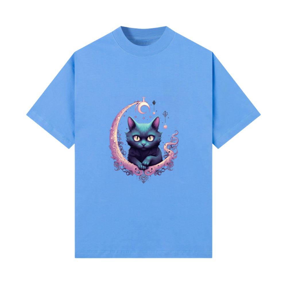 Pastel Goth Creepy Witchy Cat Kawaii Anime Nu_3 T-Shirt