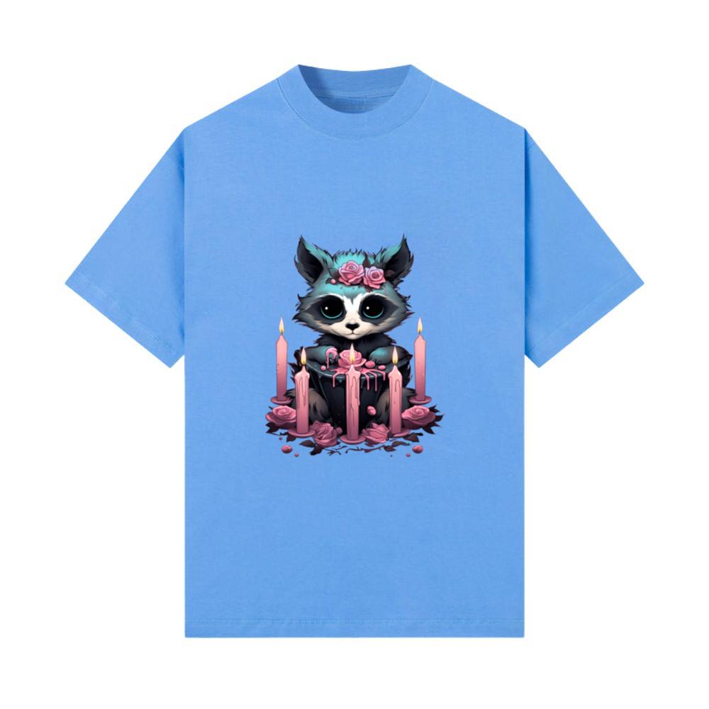 Pastel Goth Gothic Raccoon Anime Kawaii Nu Goth_1 T-Shirt
