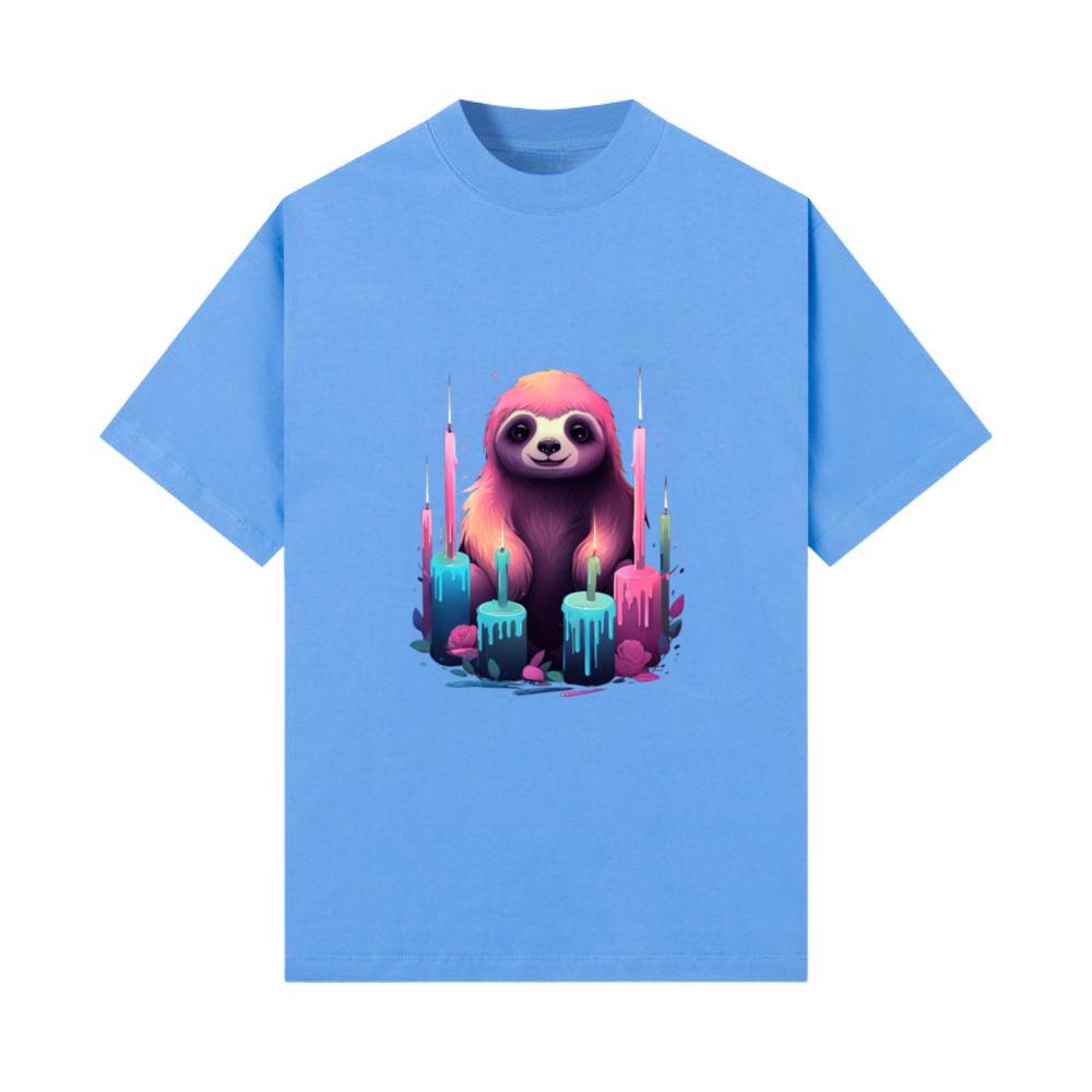 Pastel Goth Gothic Sloth Witch Anime Kawaii Nu T-Shirt