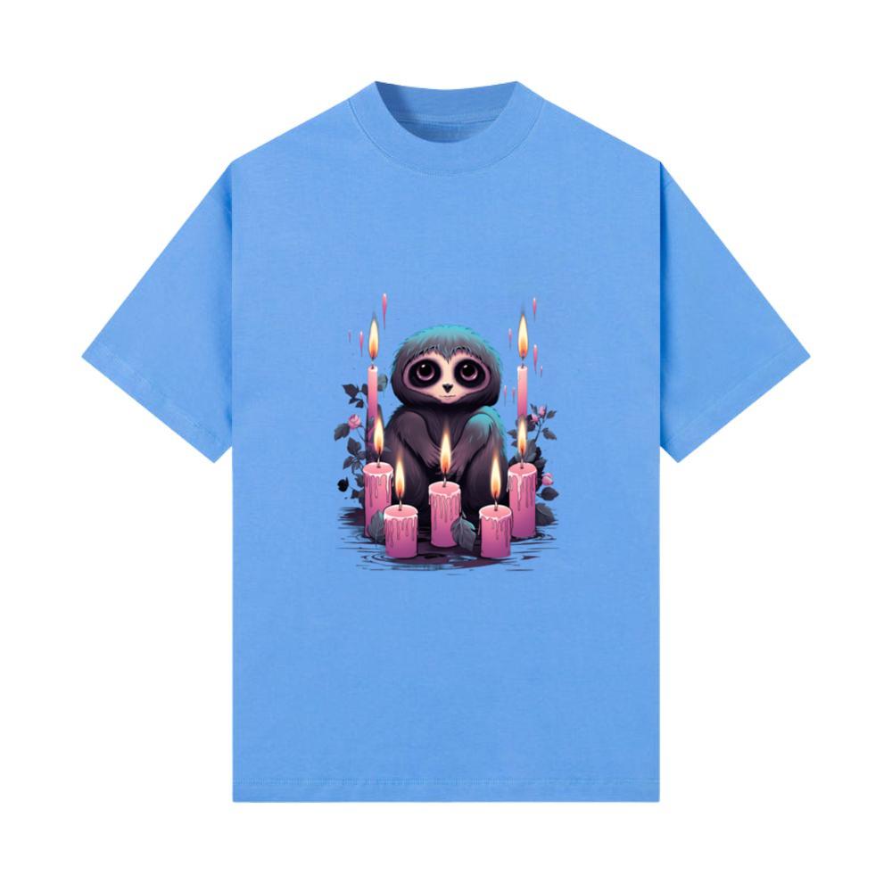 Pastel Goth Gothic Sloth Witch Anime Kawaii Nu_2 T-Shirt