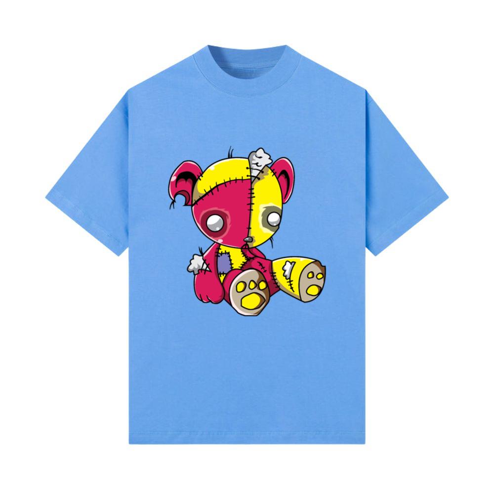 Pastel Goth Teddy Bear Japanese Anime Kawaii Menhe T-Shirt