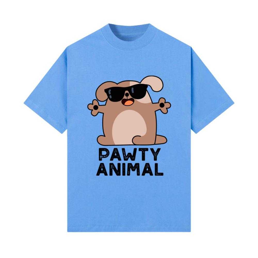 Pawty Animal Funny Party Dog Pun T-Shirt